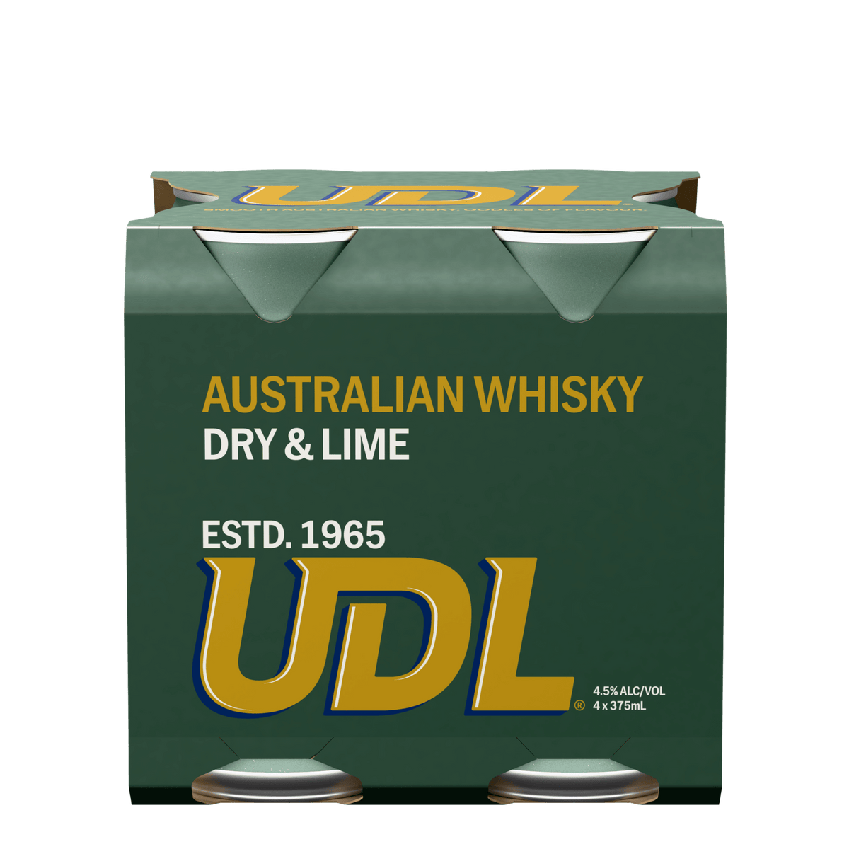 UDL Australian Whisky Dry & Lime 4.5% 375ml