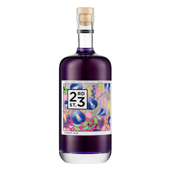 23rd Street Distillery Violet Gin 1L 40% Alc. - Gin
