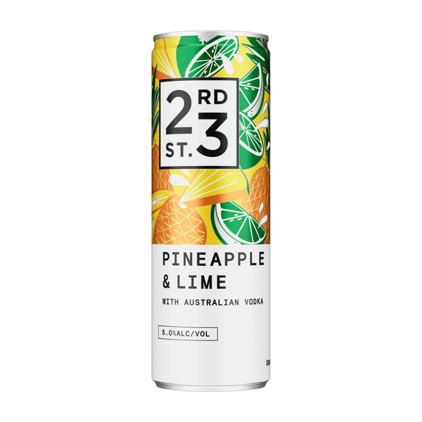 23rd Street Pineapple & Lime with Australian Vodka 4x300mL