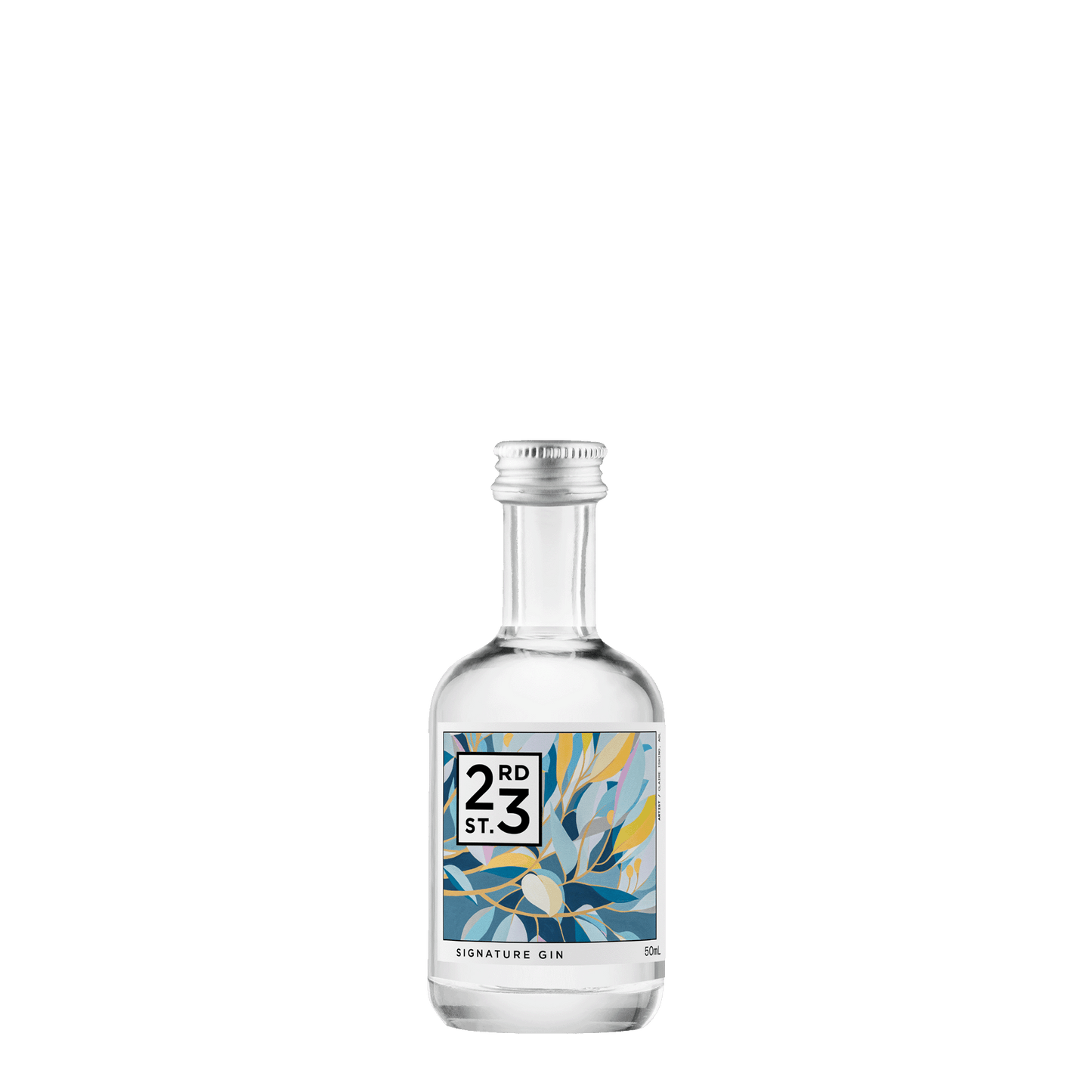 23rd Street Distillery Signature Gin, 50ml 40% Alc. - Gin