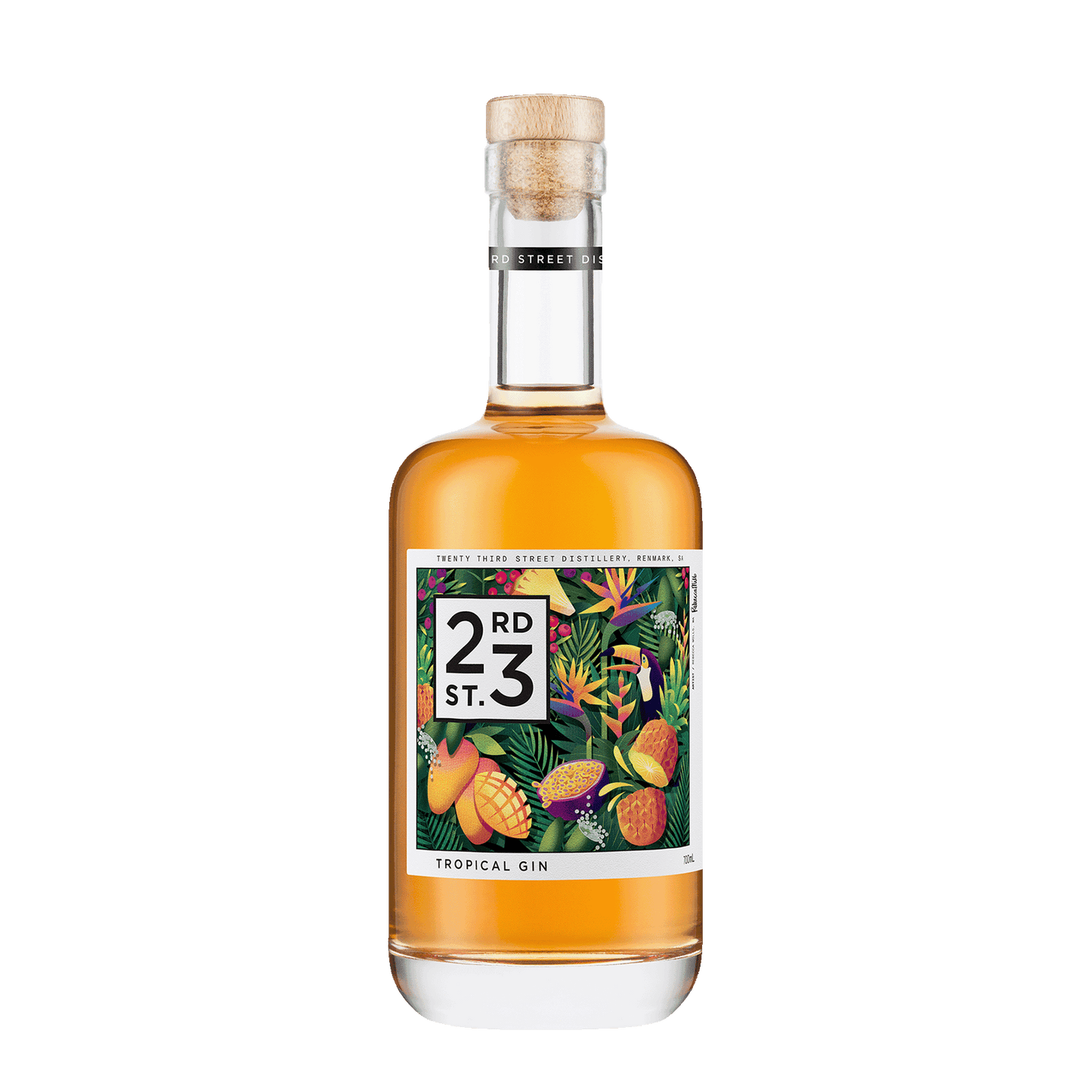23rd Street Distillery Tropical Gin, 700ml 40% Alc. - Gin