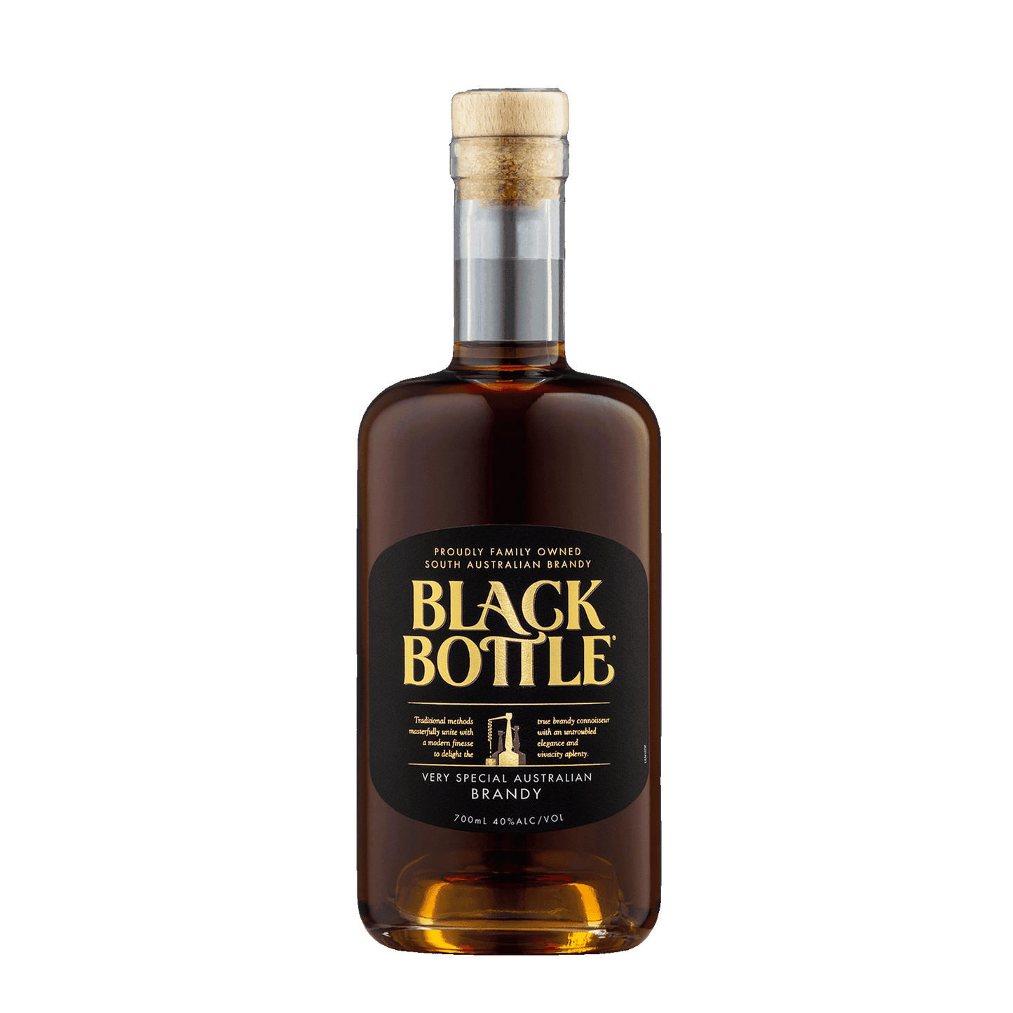 Black Bottle Very Special Australian Brandy, 700ml 40% Alc. - Brandy