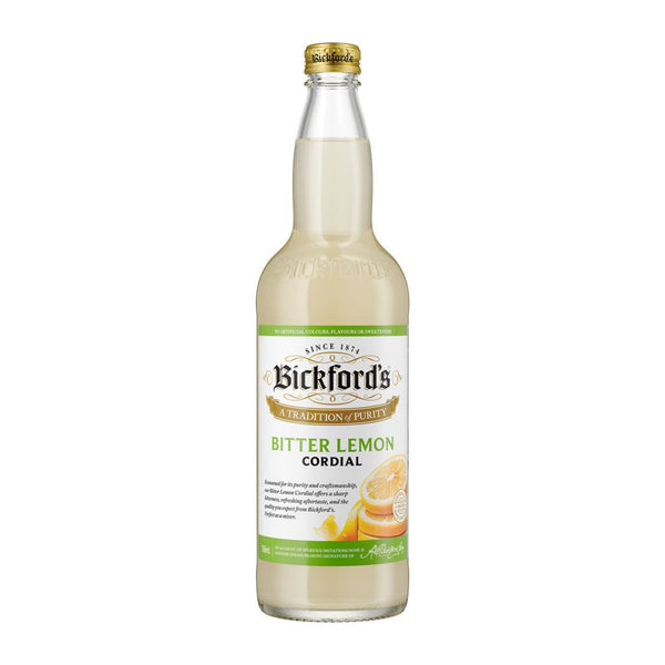 Bickford’s Bitter Lemon Cordial 750ml - Cordial
