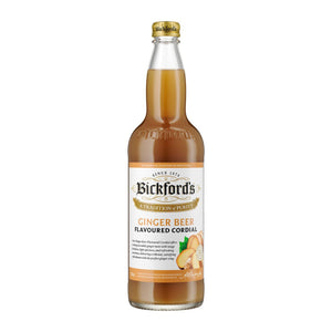 Bickford’s Ginger Beer Flavoured Cordial 750ml - Cordial