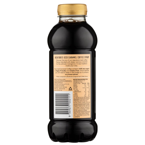 Bickford’s Iced Caramel Coffee Syrup 500ml - Syrup
