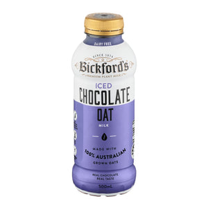 Bickford’s Iced Chocolate Oat 12 x 500ml - Carton x 12 -