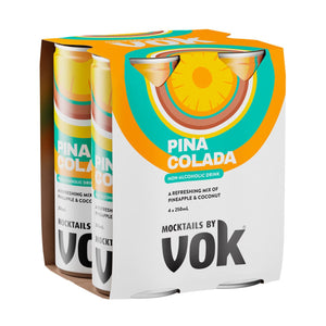 Mocktails by Vok Pina Colada 4 x 250ml - Premix