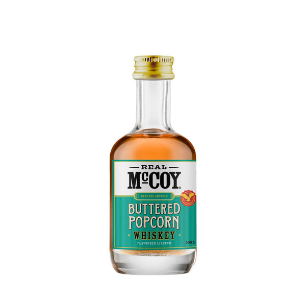 Real McCoy Buttered Popcorn 50ml 30% Alc. - Whiskey