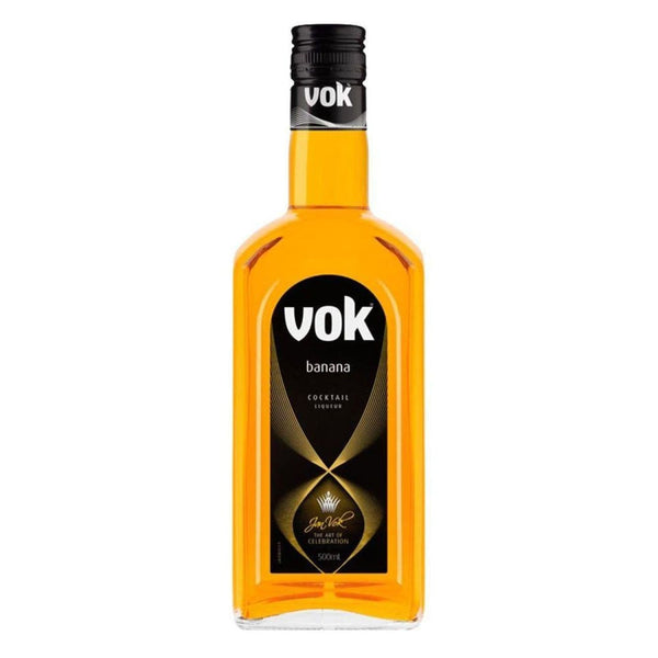 Vok Banana Liqueur, 500ml 17% Alc. - Sippify