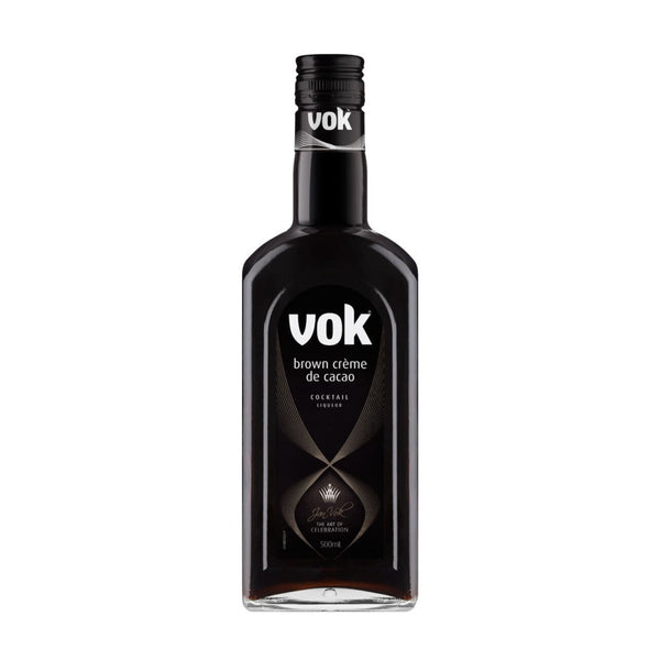 Vok Brown Crème de Cacao Liqueur 500ml 17% Alc. - Liqueur