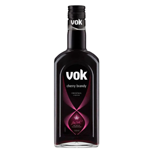 Vok Cherry Brandy Liqueur, 500ml 17% Alc - Sippify