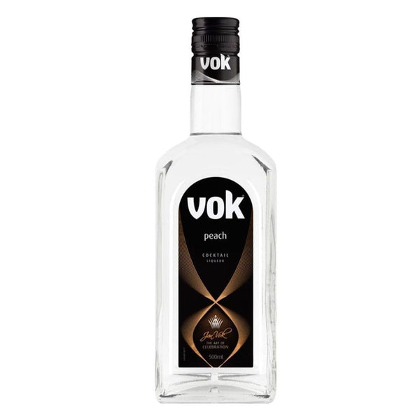 Vok Peach Liqueur, 500ml 17% Alc. - Sippify