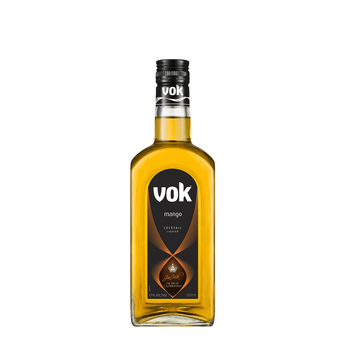 Vok Mango Liqueur, 500ml 17% Alc. - Liqueurs