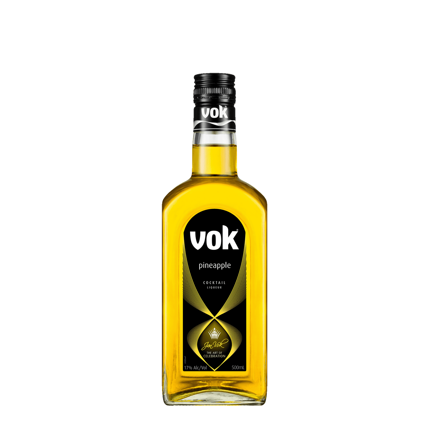 Vok Pineapple Liqueur, 500ml 17% Alc. - Liqueurs