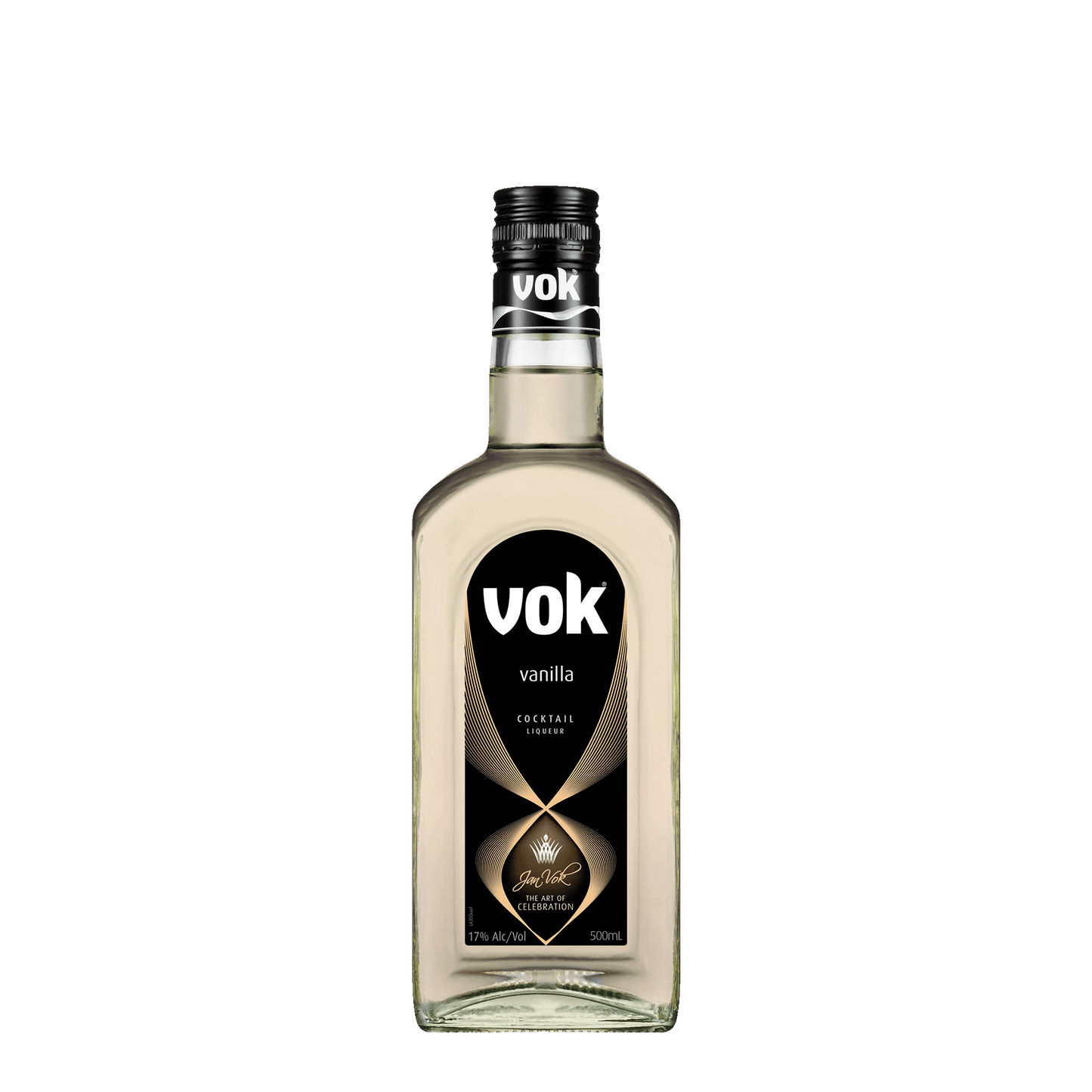 Vok Vanilla Liqueur, 500ml 17% Alc. - Liqueurs