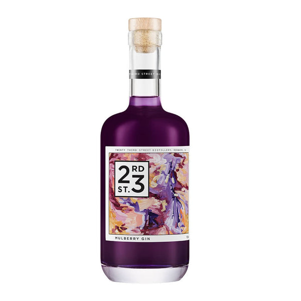 23rd Street Distillery Mulberry Gin, 700ml 40% Alc. - Sippify