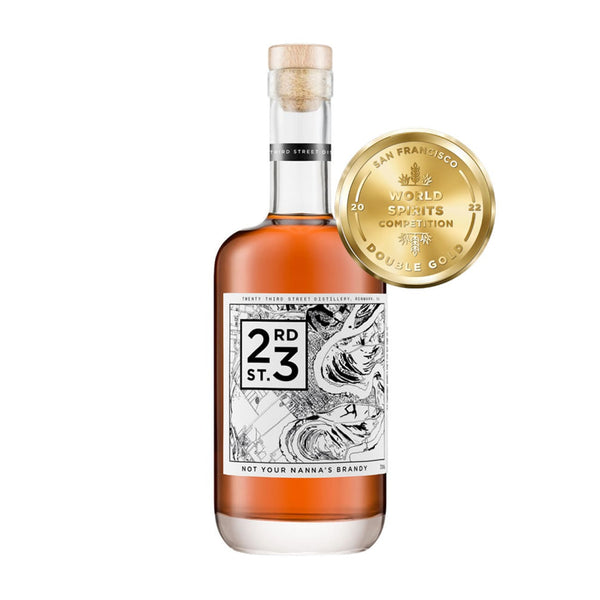 23rd Street Distillery Not Your Nanna's Brandy, 700ml 40% Alc. - Sippify