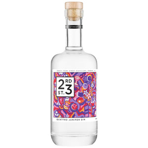 23rd Street Distillery Quattro Juniper Gin 500ml 46% Alc. -