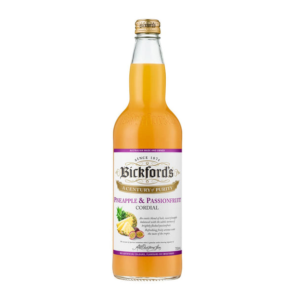 Bickford's Pineapple & Passionfruit Cordial, 750ml - Sippify