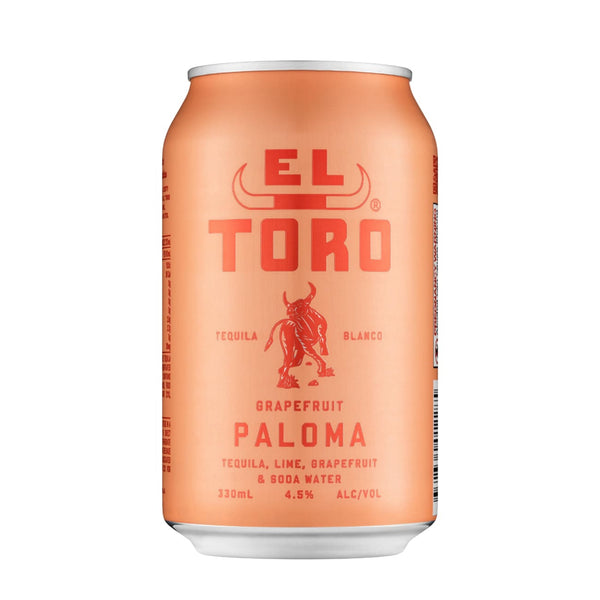 El Toro Grapefruit Paloma, 330ml 4.5% Alc. - Low Coded - Sippify