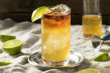 Dark and Stormy Cocktail