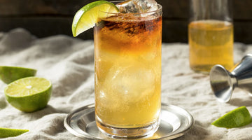 Dark and Stormy Cocktail