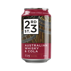23rd Street Australian Whisky & Cola 375 5% Alc. - Premix