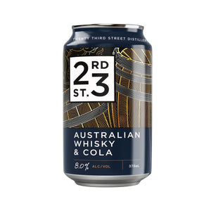 23rd Street Australian Whisky & Cola 375 8% Alc. - Premix