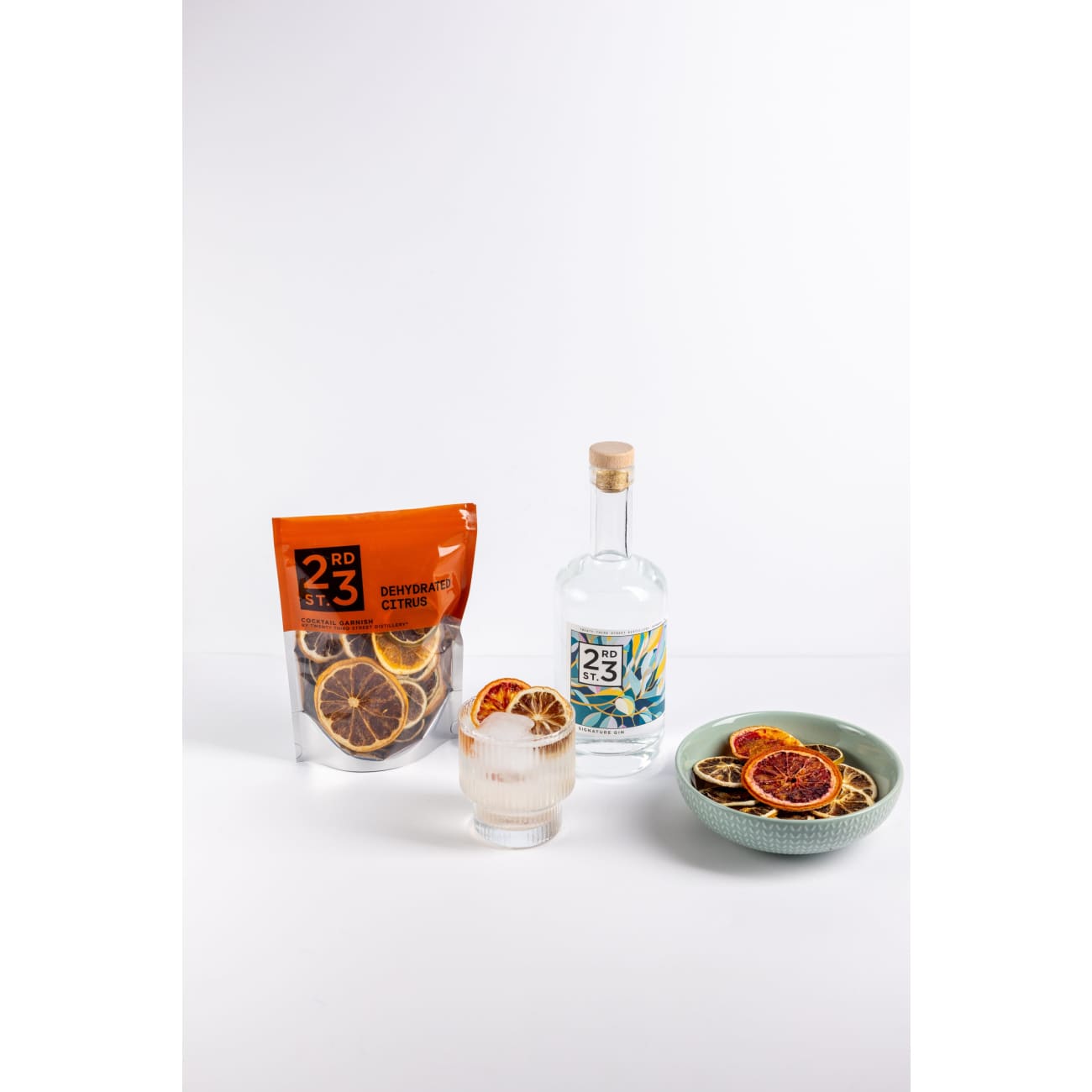 23rd Street Dehydrated Mixed Citrus Trio 80g - Gin