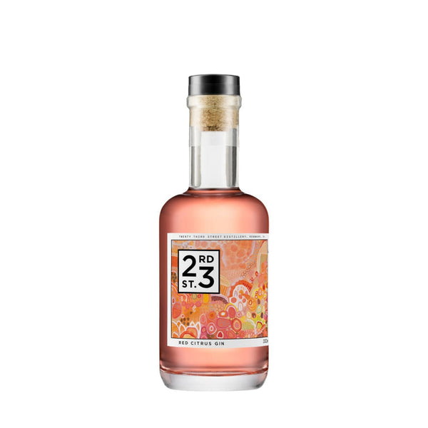 23rd Street Distillery Red Citrus Gin 200ml 40% Alc. - Gin