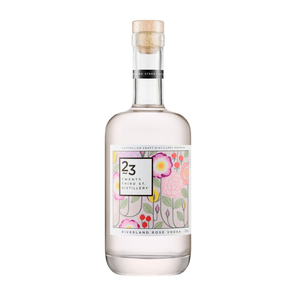 23rd Street Distillery Rose Vodka 700ml 40% Alc. - Vodka