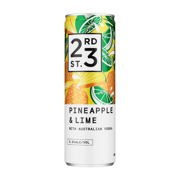 23rd Street Pineapple & Lime with Australian Vodka 4x300mL