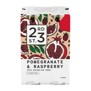 23rd Street Pomegranate & Raspberry with Australian Vodka