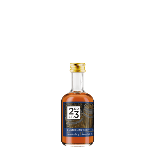 23rd Street Distillery Australian Whisky, 50ml 40% Alc - Whiskey
