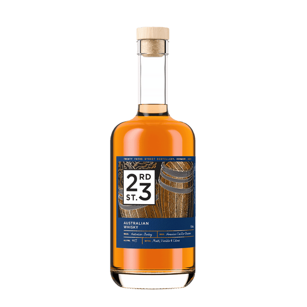 23rd Street Distillery Australian Whisky, 700ml 40% Alc.