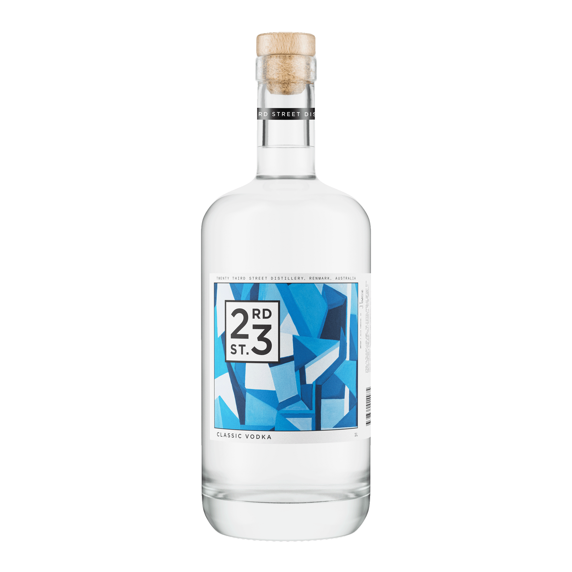 23rd Street Distillery Classic Vodka, 1L 37% Alc - Gin