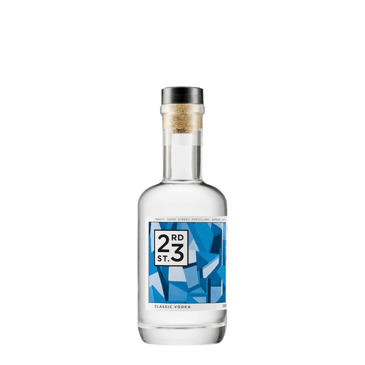 23rd Street Distillery Classic Vodka, 200ml 37% Alc - Vodka