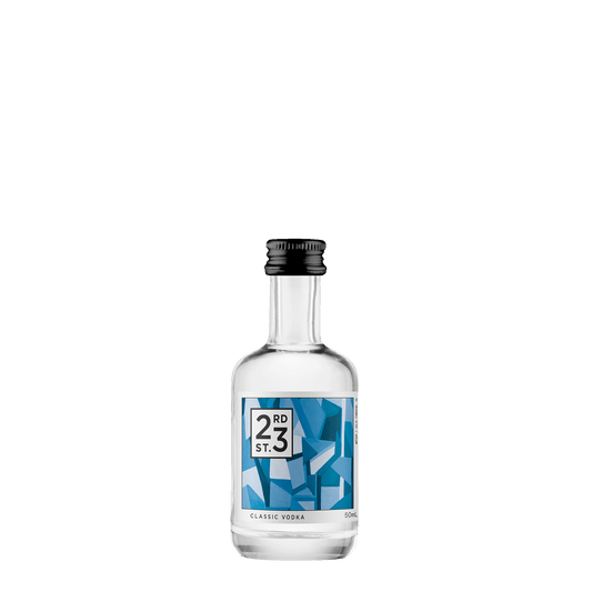 23rd Street Distillery Classic Vodka, 50ml 37% Alc - Whiskey