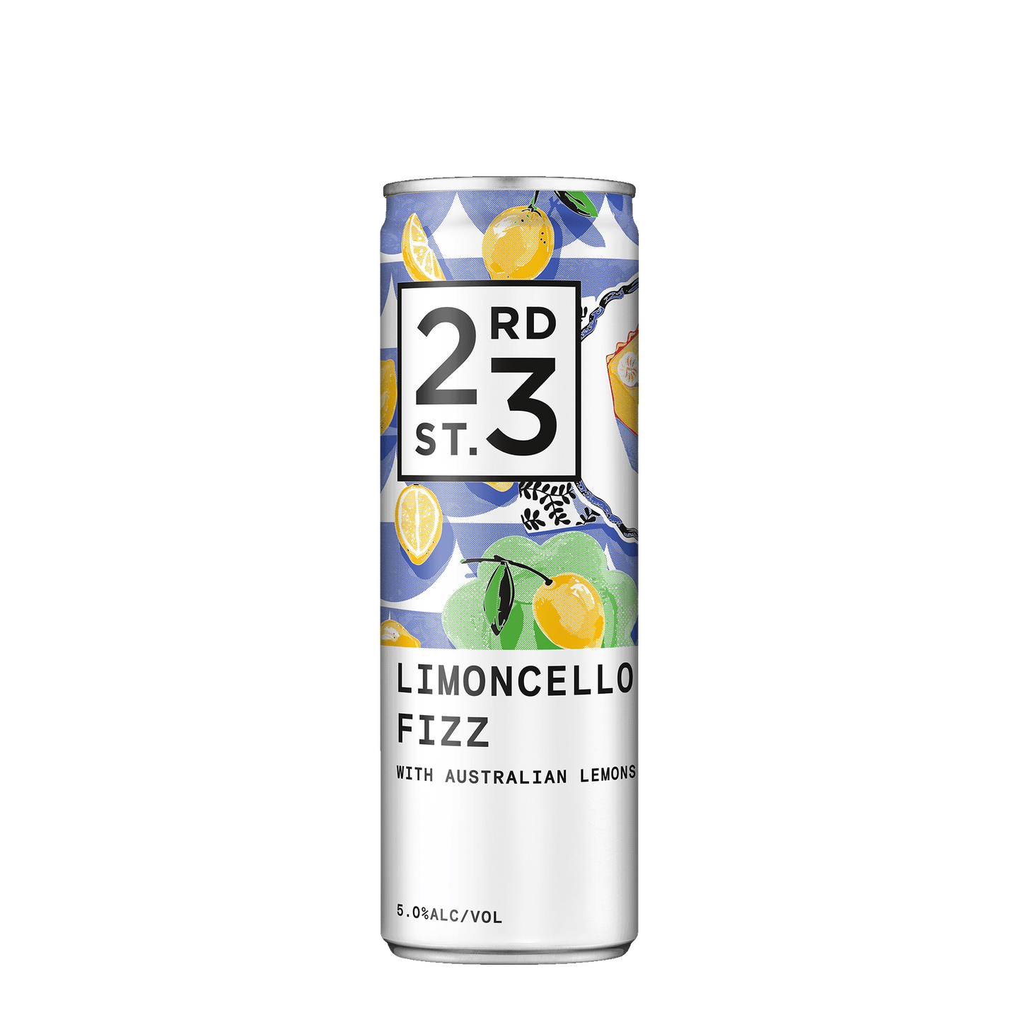 23rd Street Limoncello Fizz, 4x300mL 5% Alc - Liquor