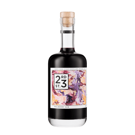 23rd Street Distillery Mulberry Gin, 700ml 40% Alc. - Gin