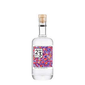 23rd Street Distillery Quattro Juniper Gin, 500ml 46% Alc. - Gin