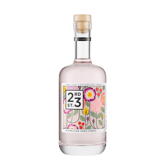 23rd Street Distillery Rose Vodka, 700ml 40% Alc. - Vodka