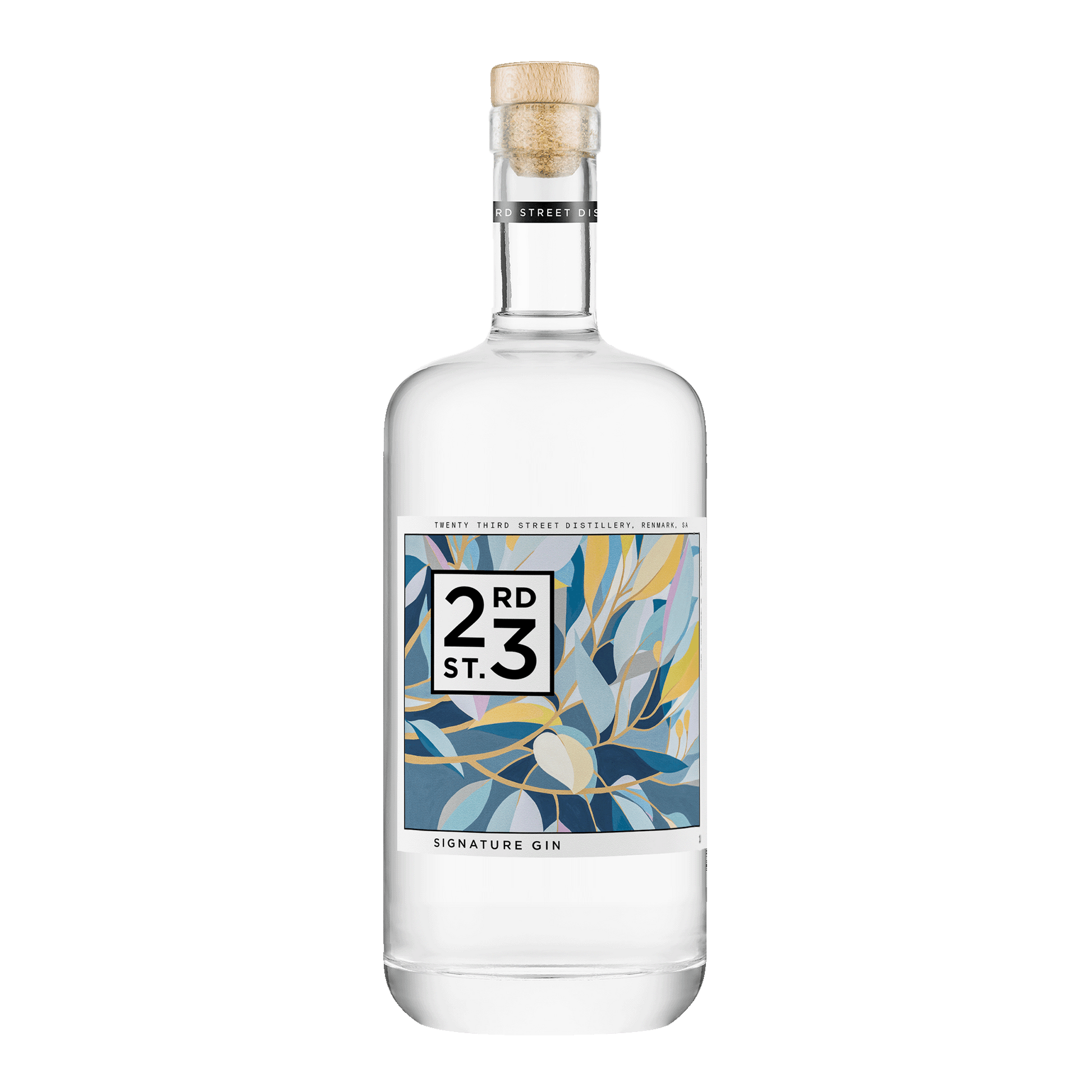 23rd Street Distillery Signature Gin, 1L 40% Alc - Gin