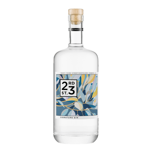 23rd Street Distillery Signature Gin, 1L 40% Alc - Gin