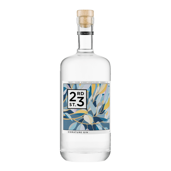 23rd Street Distillery Signature Gin, 1L 40% Alc - Gin