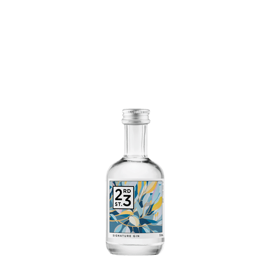23rd Street Distillery Signature Gin, 50ml 40% Alc. - Gin