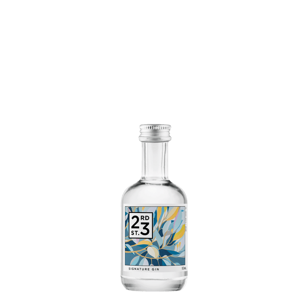 23rd Street Distillery Signature Gin, 50ml 40% Alc. - Gin