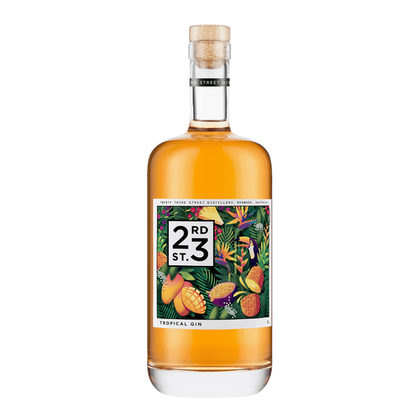23rd Street Distillery Tropical Gin, 1L 40% Alc - Gin