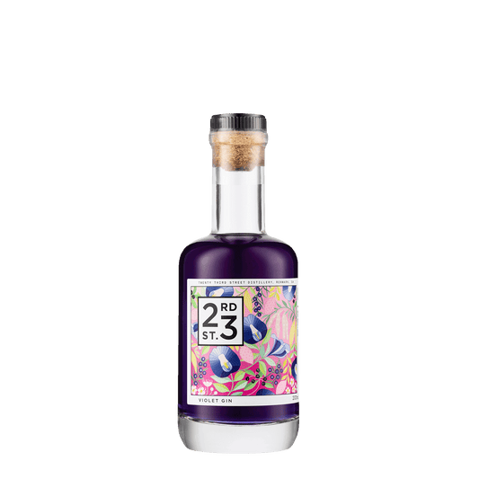 23rd Street Distillery Violet Gin, 200ml 40% Alc. - Gin
