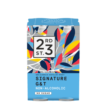 23rd Street Non-Alcoholic Signature Gin and Tonic, 300ml - Gin